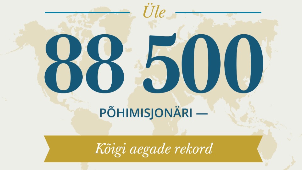 Missionary Numbers - EST